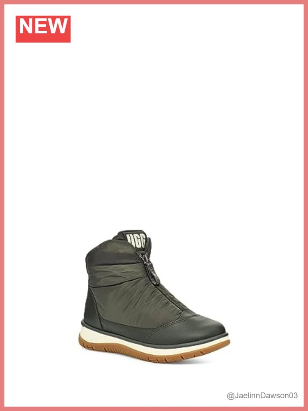 Women's Ankle Boots Water Resistant Fleece Lining Zip Closure Winter Boots